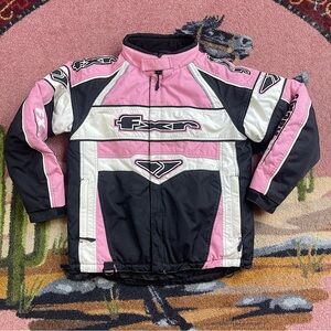 FXR RACING JACKET YOUTH SNOWMOBILE